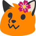 blobfoxflowerhair